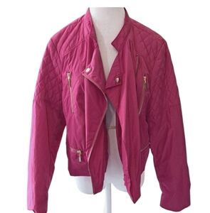 Ellen Tracy lightweight Jacket. Fuchsia. New without tags.  Size Medium